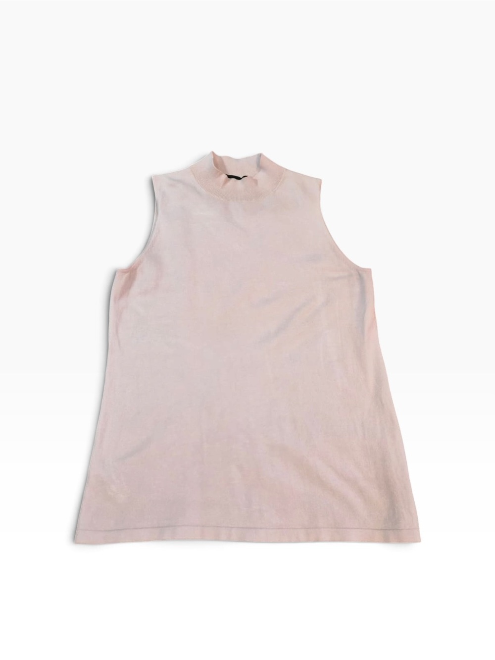 Ann Taylor | Sleeveless Light Pink Top | Size Large - Picture 3 of 6